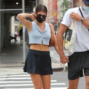 Brandy Melville Black Skort